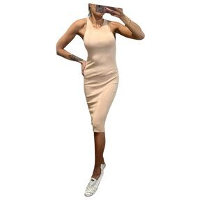 💗𝐀.𝐋.𝐂.“Marc” Knit ribbed dress